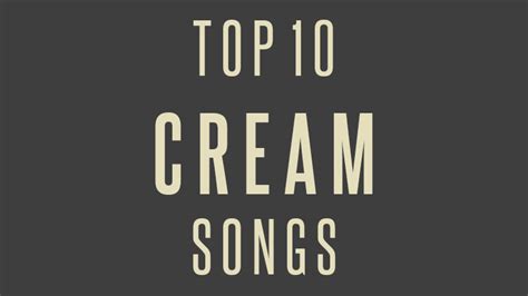 cream lyrics|cream songs list.